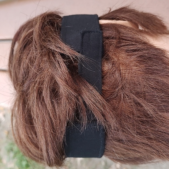 CNN New source Adjustable Unisex Visor - One Size Fits Most - Red Black - Picture 4 of 8